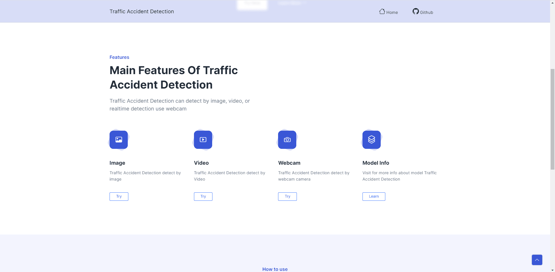 Traffic Accident Detection